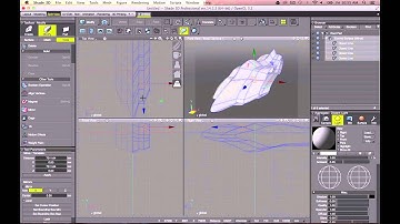 Shade 3D - Mirror tool/Mirroring Modeling