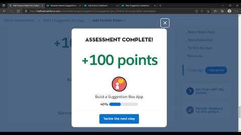 Salesforce Trailhead - Add Custom Fields