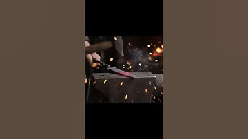 Satisfying ASMR Sword Making – Medieval Blacksmithing