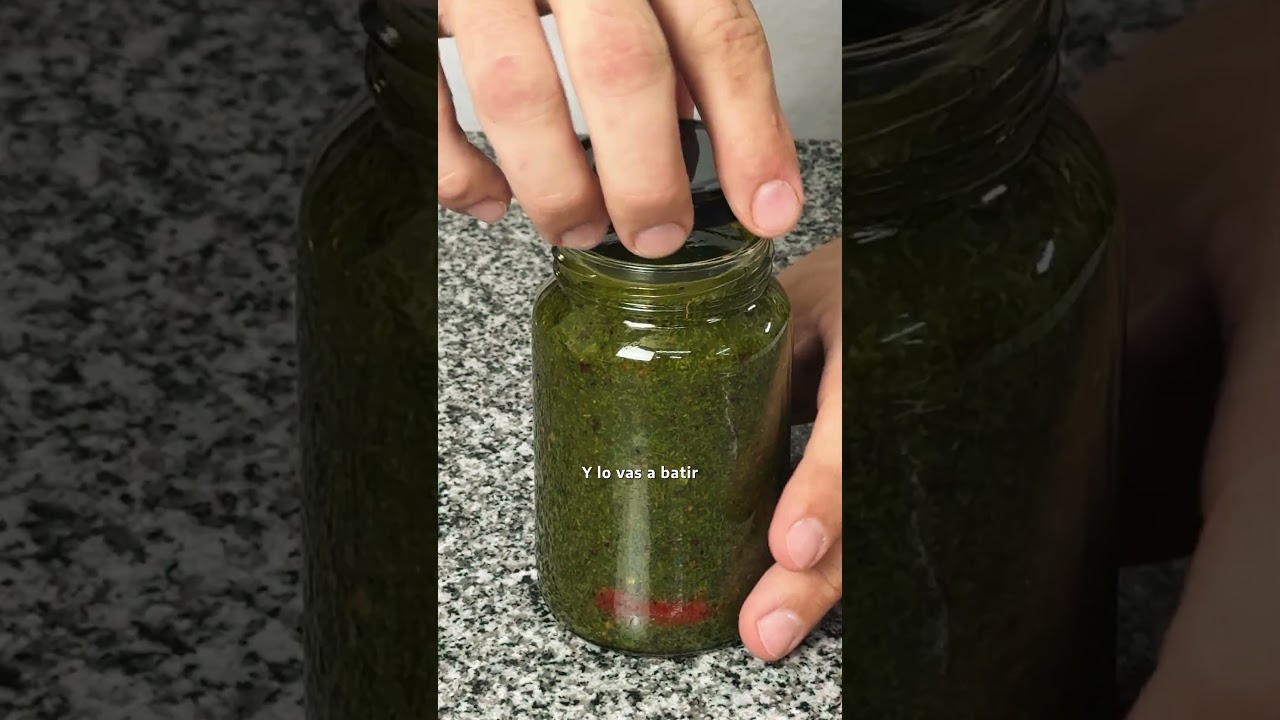 CHIMICHURRI para Pizza: Receta del "Mejor Chimichurri Pizzero"