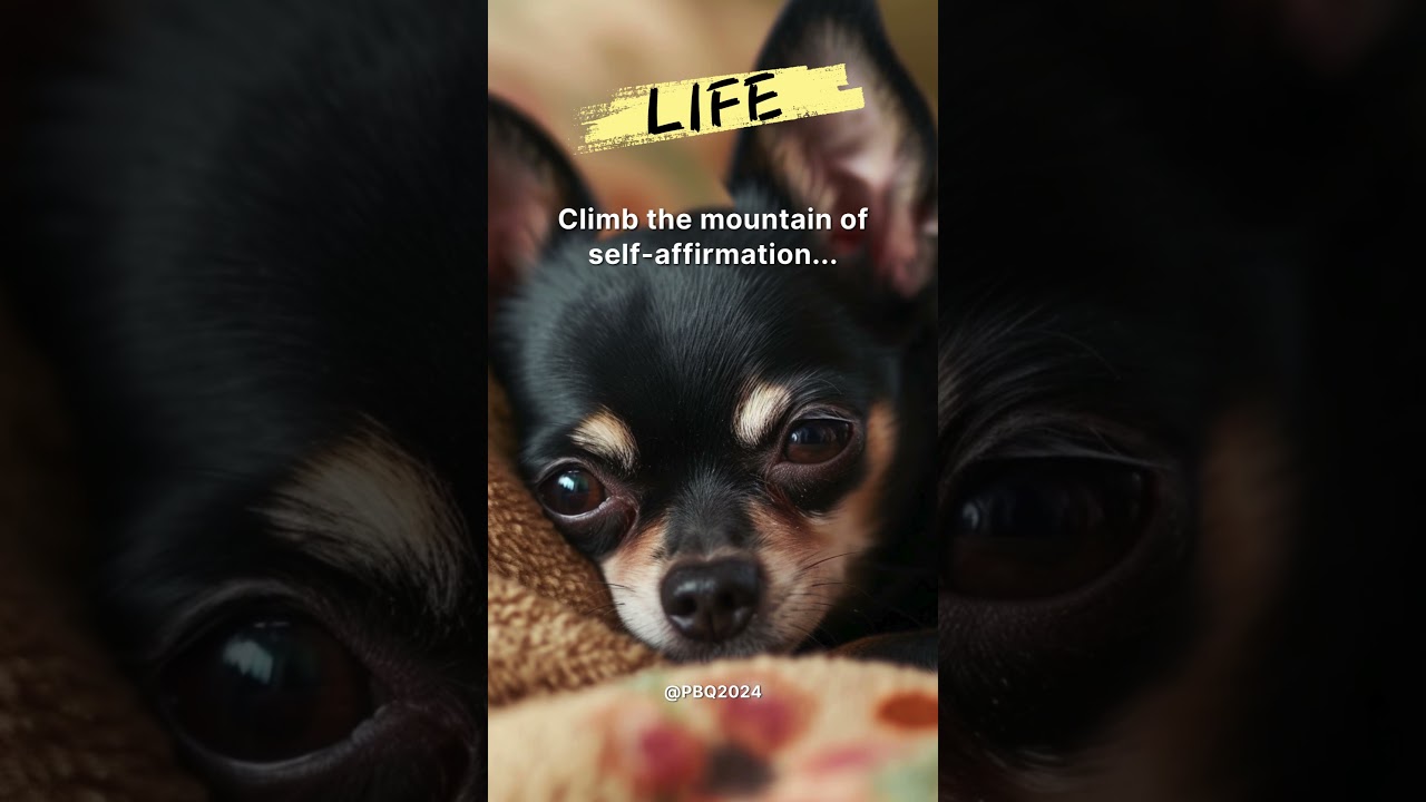 Climb the mountain of self affirmation 