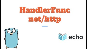 RESTful API in Golang using Echo - HandlerFunc net/http