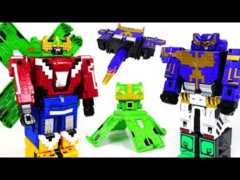 Power Rangers Zyuohger Cube Condor Wild, Animal King Octopus appear! - DuDuPopTOY
