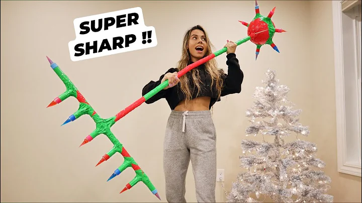 MAKING THE BIGGEST SHARPEST CANDY WEAPON EVER DURI...