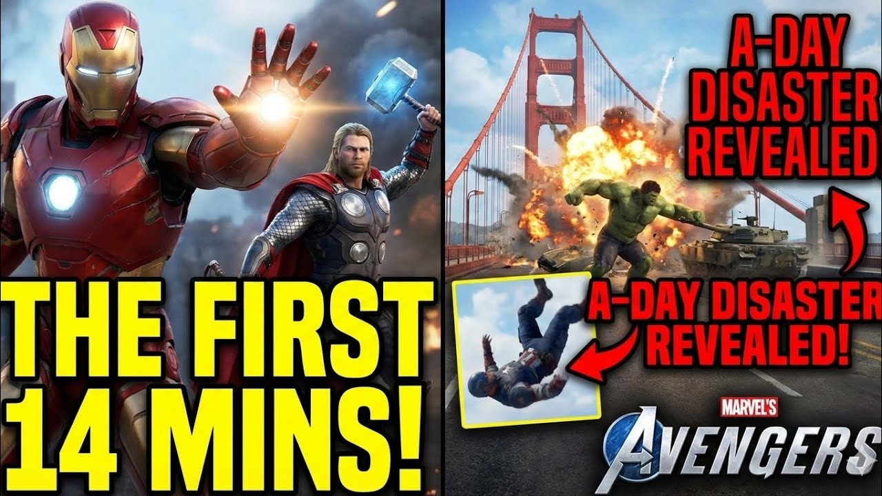 Marvel's Avengers - A-Day Prologue Mission Walkthrough (No Commentary)