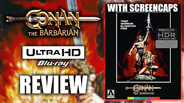 CONAN THE BARBARIAN (1982) | ARROW VIDEO 4K BLU-RAY | 4K VIDEO REVIEW | WITH SCREENCAPS