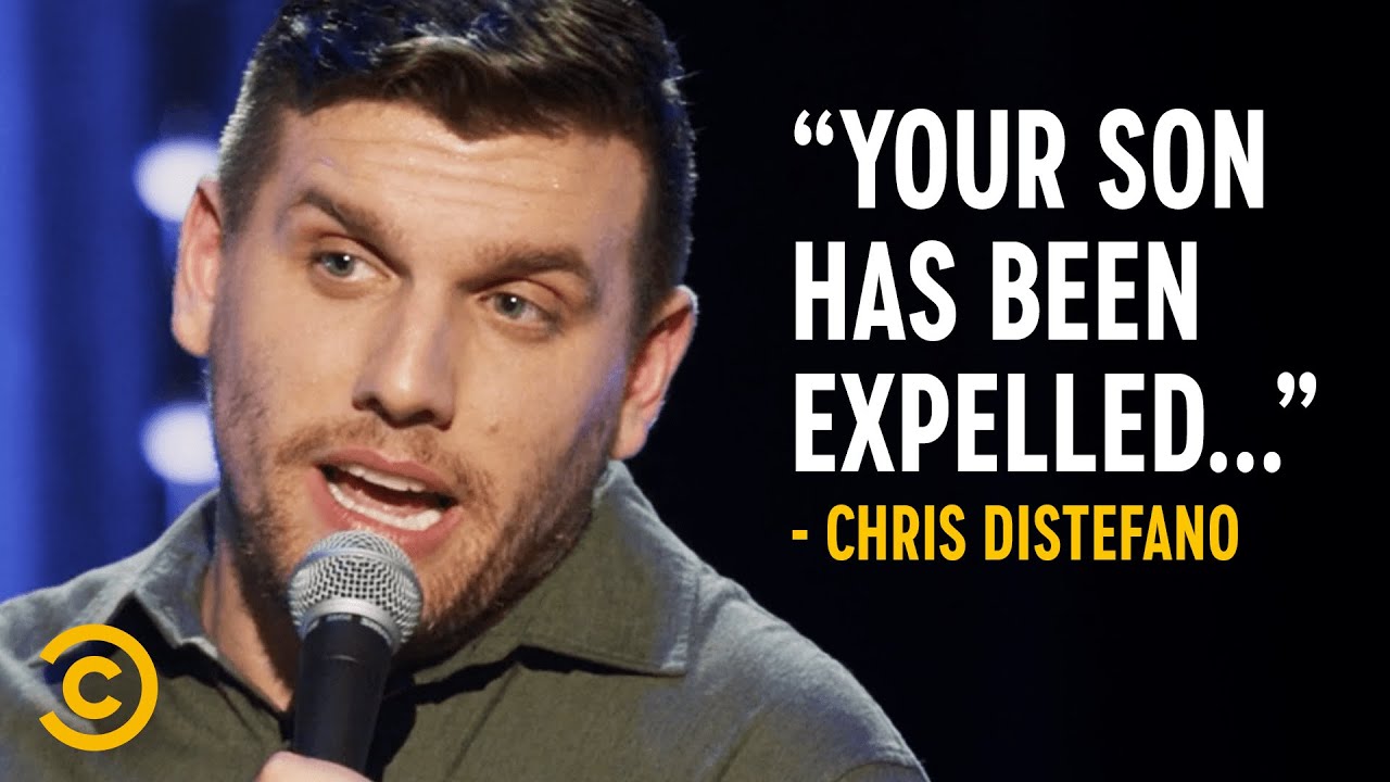 How Chris Distefano Almost Got Expelled from Catholic School