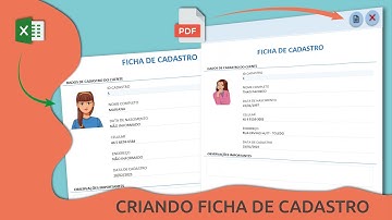 Como criar uma ficha de impressao e imprimir em PDF com Excel VBA
