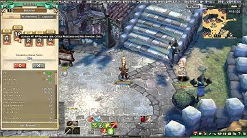 Tree of Savior - Stat Distribution and Bonus stats