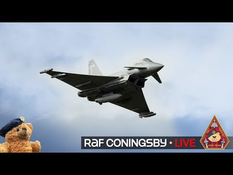 LIVE EUROFIGHTER TYPHOON FGR4 ACTION BOMBER COUNTY • QRA STATION RAF CONINGSBY 23.07.25