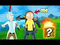 I Pretended to be MORTY in Fortnite
