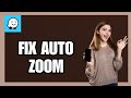 How to Fix Auto Zoom on Waze App