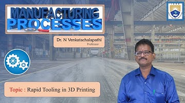Rapid Tooling in 3D Printing by Dr. N Venkatachalapathi