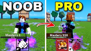 I Went From PVP NOOB to PRO in 24 Hours...(Blox Fruits)