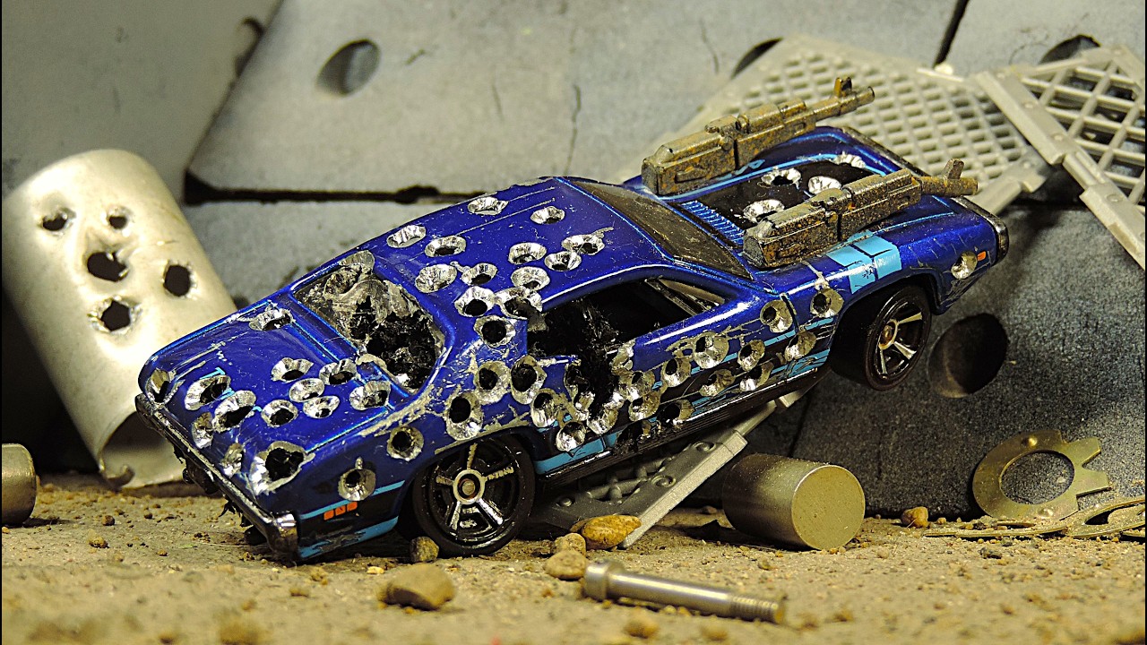 Twisted Metal of Hot Wheels II #cars #hotwheels #twistedmetal #deathrace #stopmotion #animation