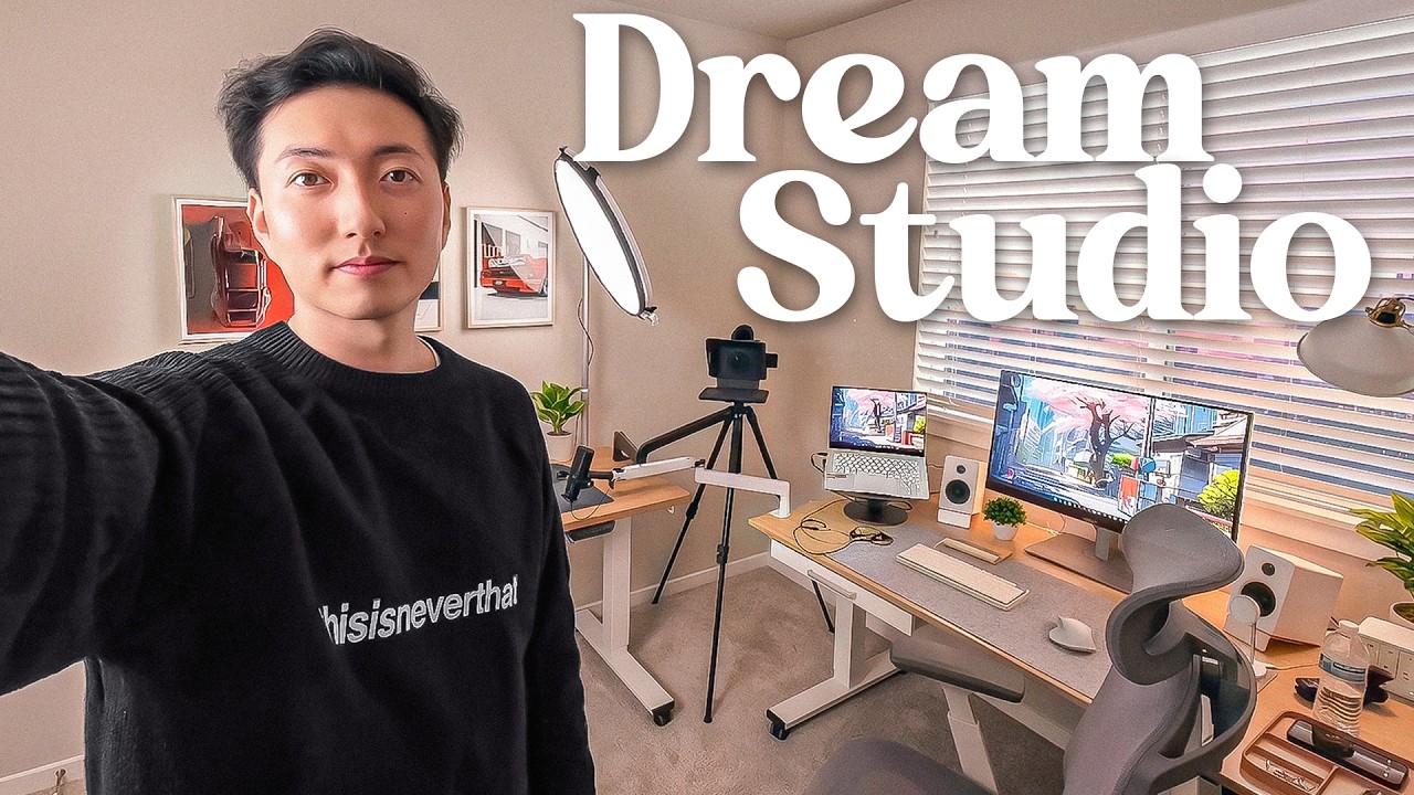 My Dream Creative Studio is Finally Complete.. - YouTube