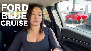 How to turn on Ford Blue Cruise