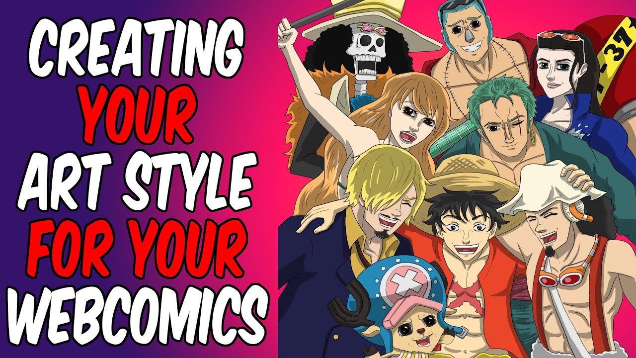 Webcomic Style Creating your art style for your webcomic - YouTube