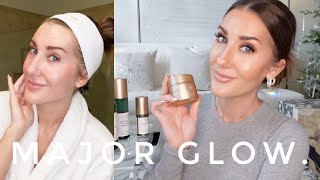 GET UNREADY WITH ME - NIGHT SKIN CARE ROUTINE FOR ANTI-AGING, MAJOR GLOW, & CLARITY (ALMOST 40)