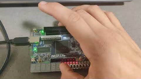 DE10 lite binary calculator
