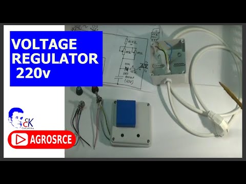 Voltage regulator 220 volt design