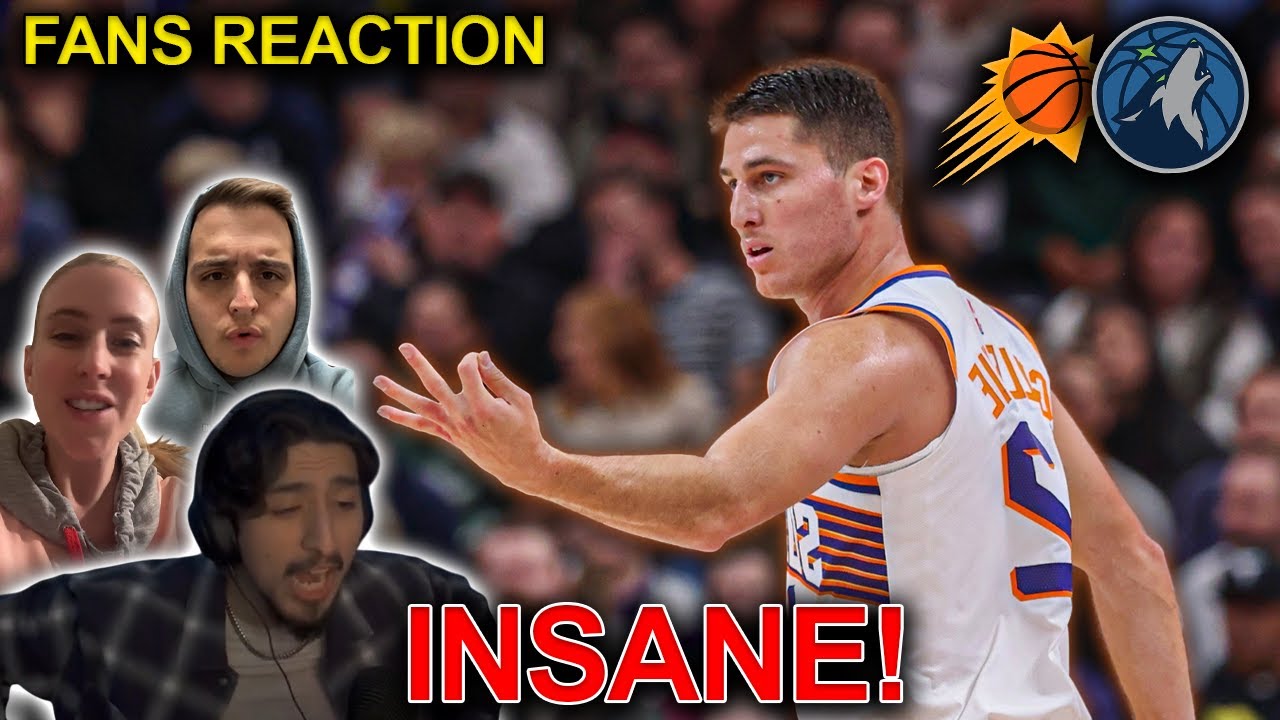 NBA fans reaction to the Suns’ win over the Wolves – Regular Season Game