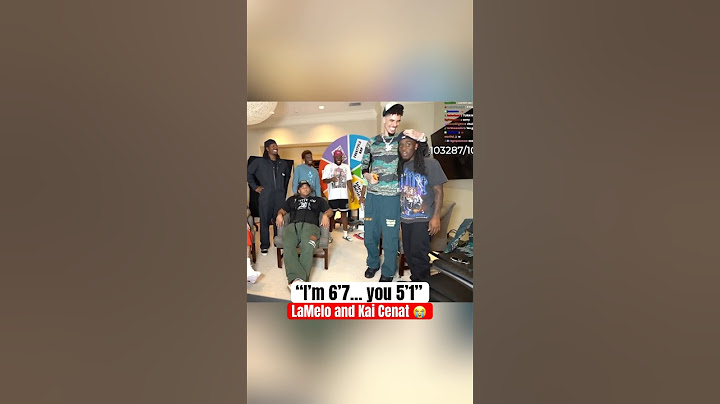 LaMelo height checked Kai 🤣