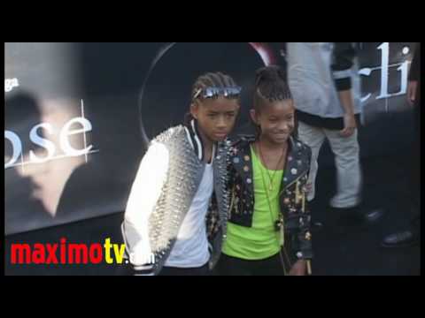 Jaden Smith and Willow Smith at "ECLIPSE" Premiere