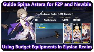 ER Rita Spina Astera Deep Sequence Guide for Newbie and F2P