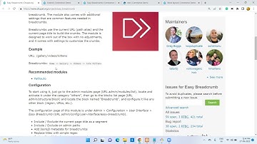 How to create Easy Breadcrumb | Easy Breadcrumb Module