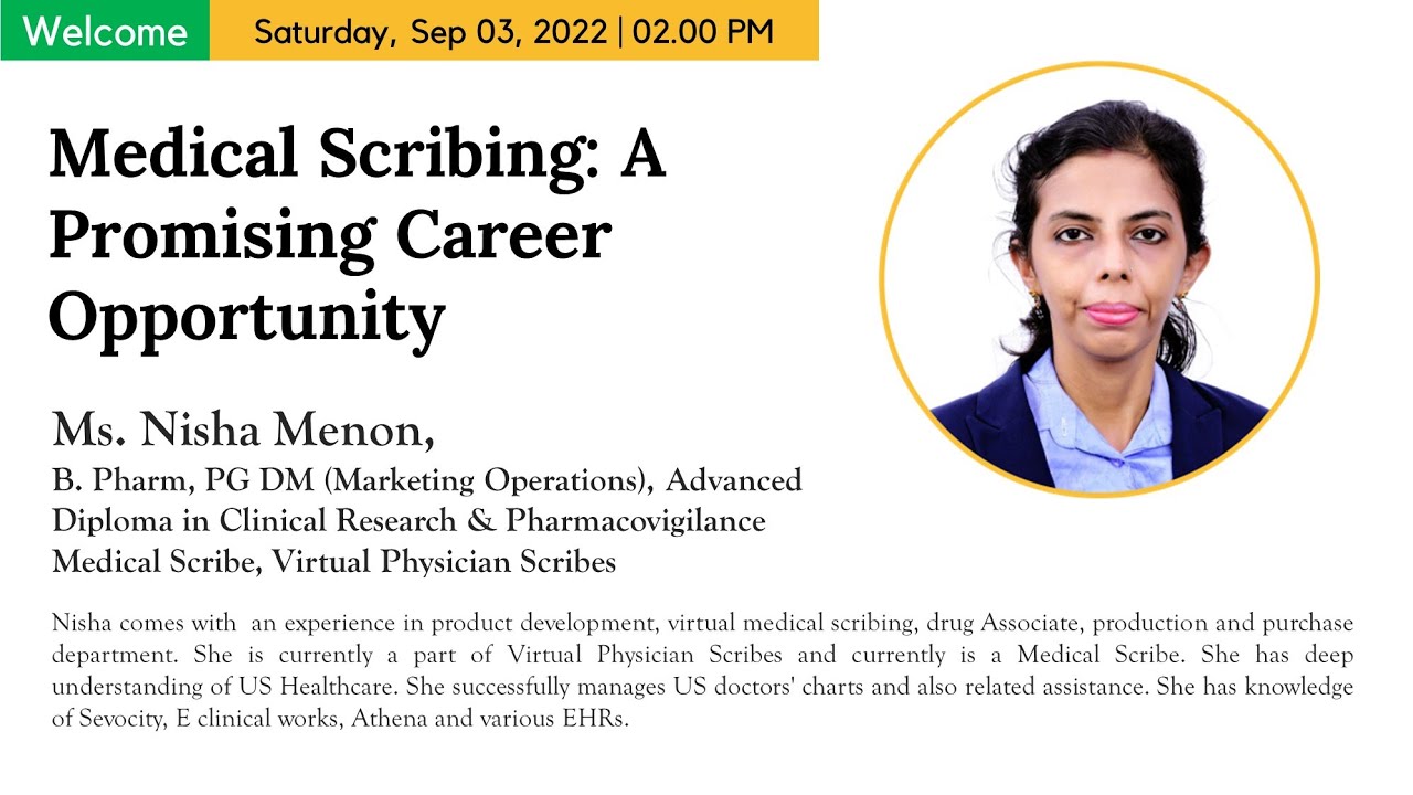 Medical Scribing A Promising Career Opportunity YouTube