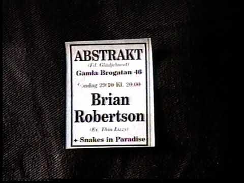 Brian Robertson's The Clan: live in Stockholm 1995 (Camera 1)