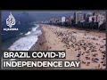 Brazil Independence Day: Thousands hit Rio beaches despite COVID