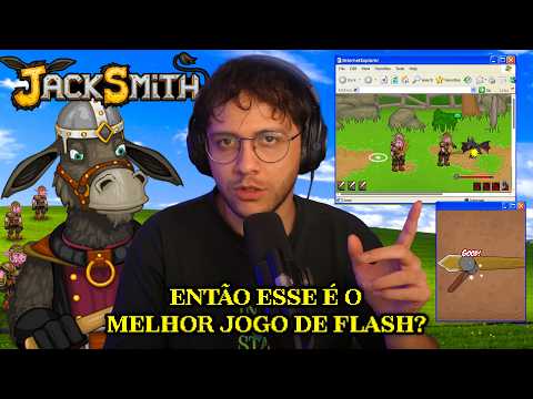 o jogo de flash MAIS SATISFATÓRIO que existe (um ferreiro chamado jacksmith)