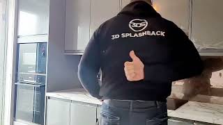 🤎 Kitchen Mirror Splashback Copper Mirrors! 🤎#backsplash #kitchensplashback