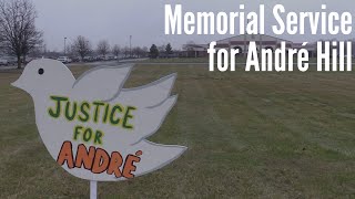 Family, friends remember André Hill, call for reform at memorial service