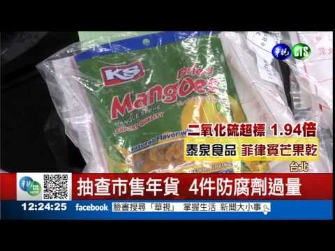 驗年貨 魷魚絲.香腸不合格!