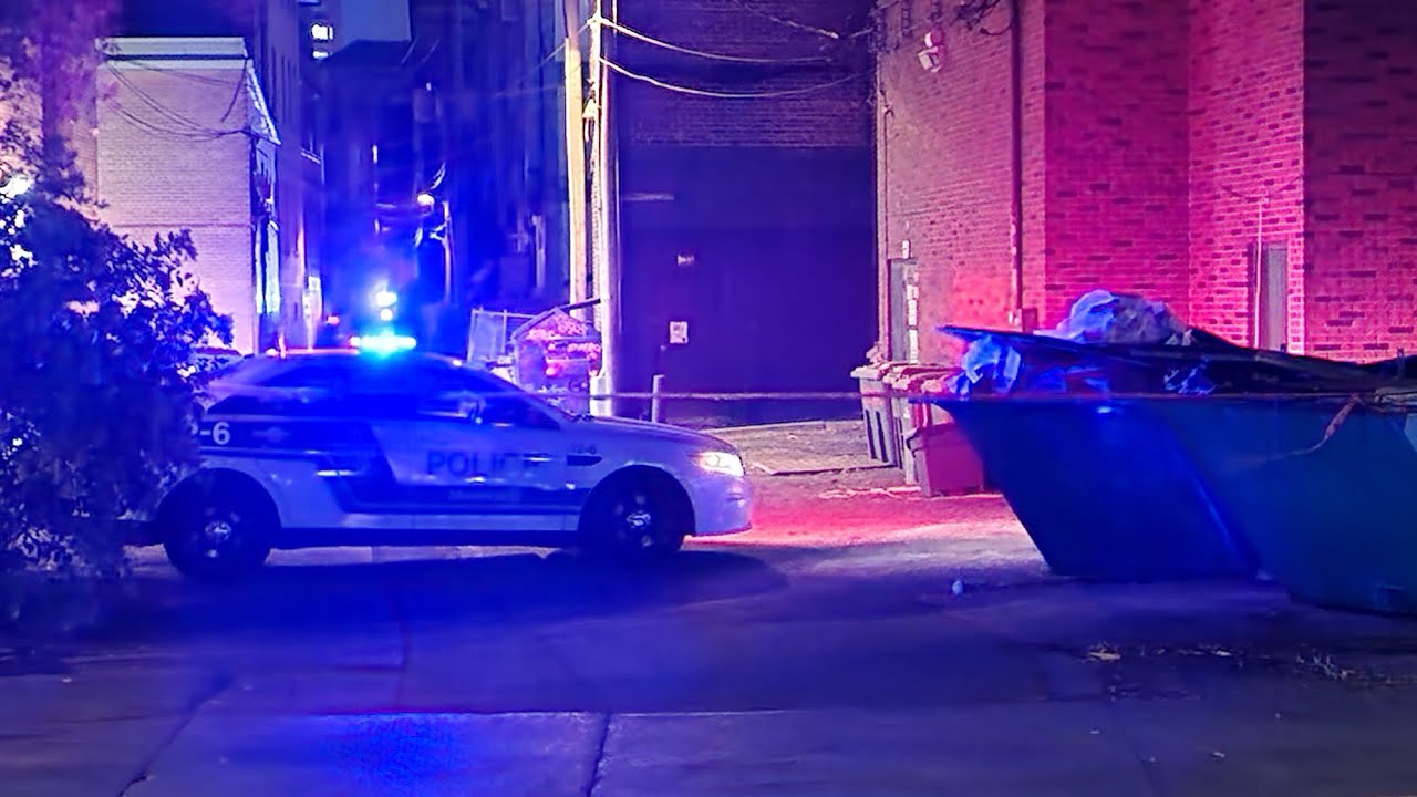 Crime scene near Atwater metro station Tuesday, September 26, 2023