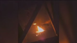 Officials Video shows underground fire residents reported hearing explosion