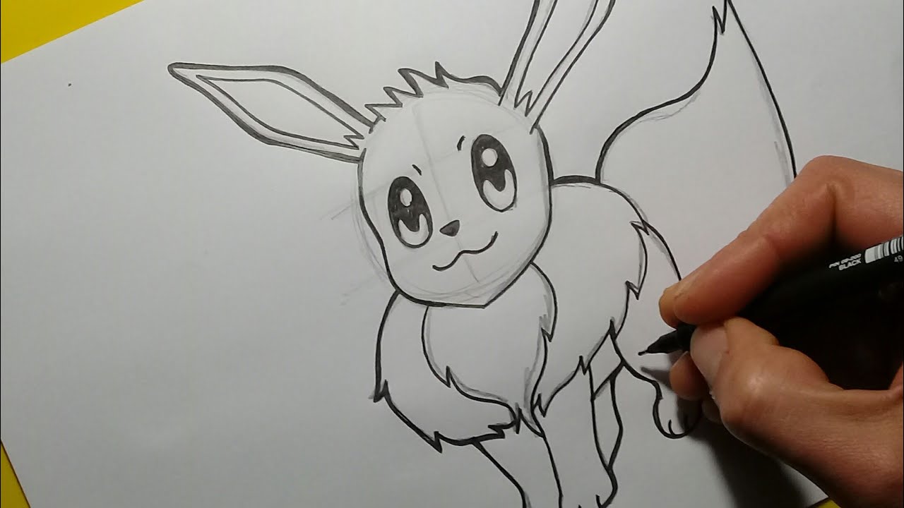 Respondendo a @dede3869 tutorial de como desenhar o #Pokémon