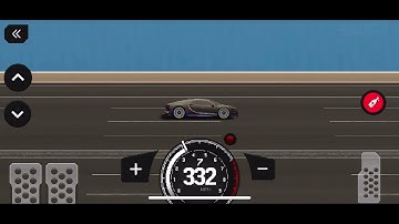 Going over mach 1 in Apex Racer