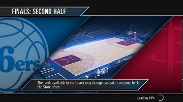 Playing nba2k mobile for the first time