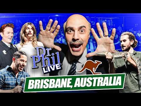 Dr Phil LIVE! in Brisbane, Australia | With Nicky Paris, Chris Larson, Rhys Nicholson and more!