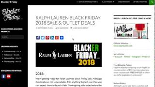 black friday 2018 polo ralph lauren