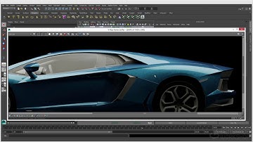 Maya  Car Paint Material