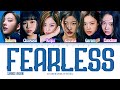 How Would LE SSERAFIM OT6 Sing Fearless Japanese Version mp3