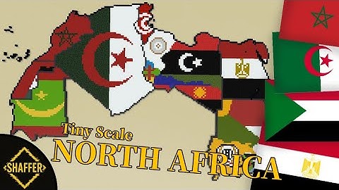 How To Build Tiny Scale North Africa In Minecraft! [Part 14]