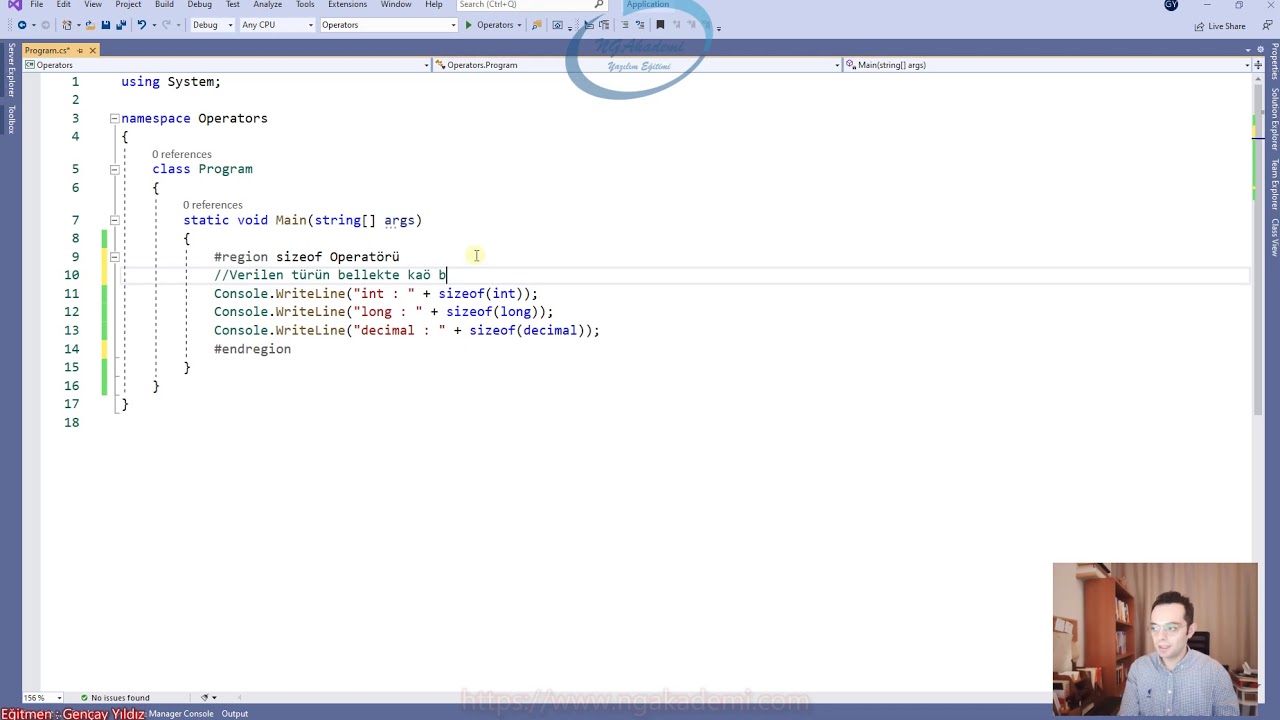 unity 2d: basic player movement script - youtube... 115) C# Operatörler - sizeof Operatörü - YouTube