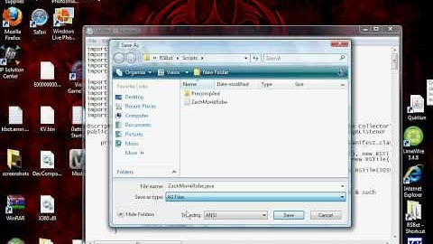 Tutorial on how to add rsbot scripts
