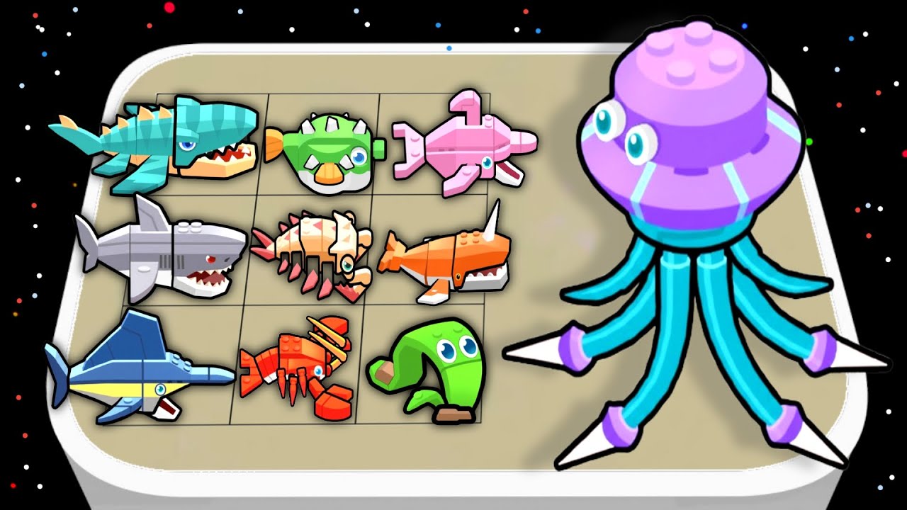 Merge Insect Merge Insect Master _ Deep Sea Fish Monster vs Sea Insect, Merge ...
